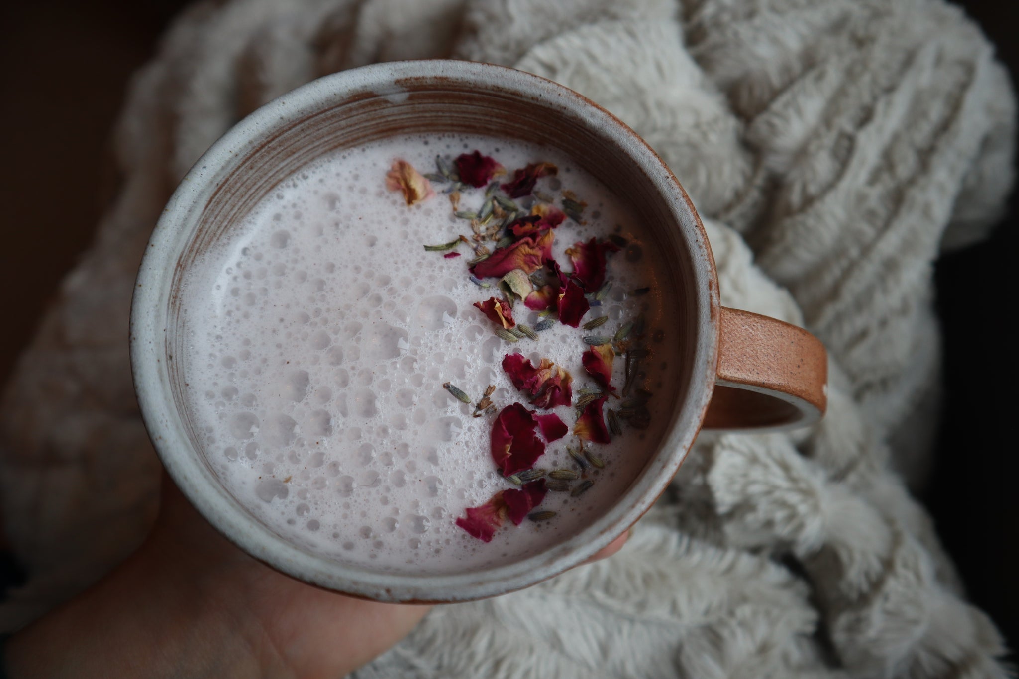 How to Make Moon Milk | Lavender and Rose Moon Milk Recipe