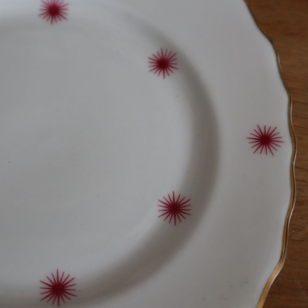 Vintage Mismatched China Plates - Set of 4