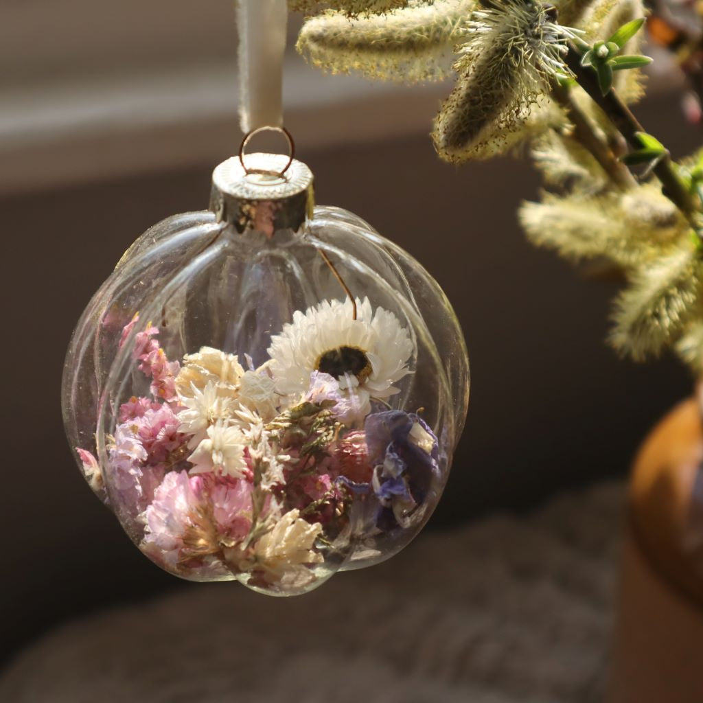 Botanical Bauble Decoration by Thistle & Moss