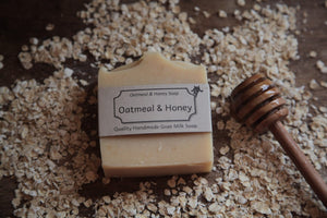 Oatmeal and Honey Goat's Milk Soap by Goap