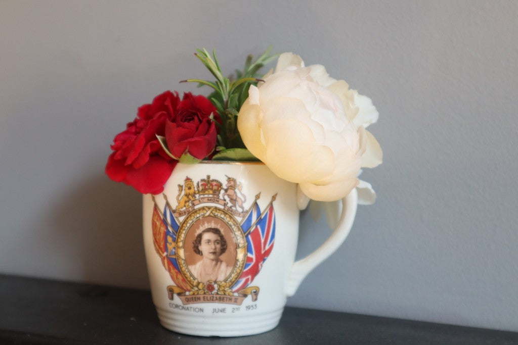 Vintage 1953 Queen Elizabeth II Coronation Cup by KSP