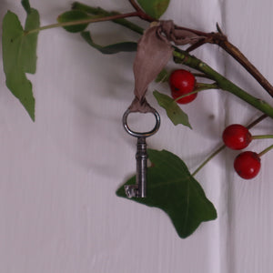 Bramble and fox, antique key, vintage key, uk, hygge gifts, hygge shop, staffordshire