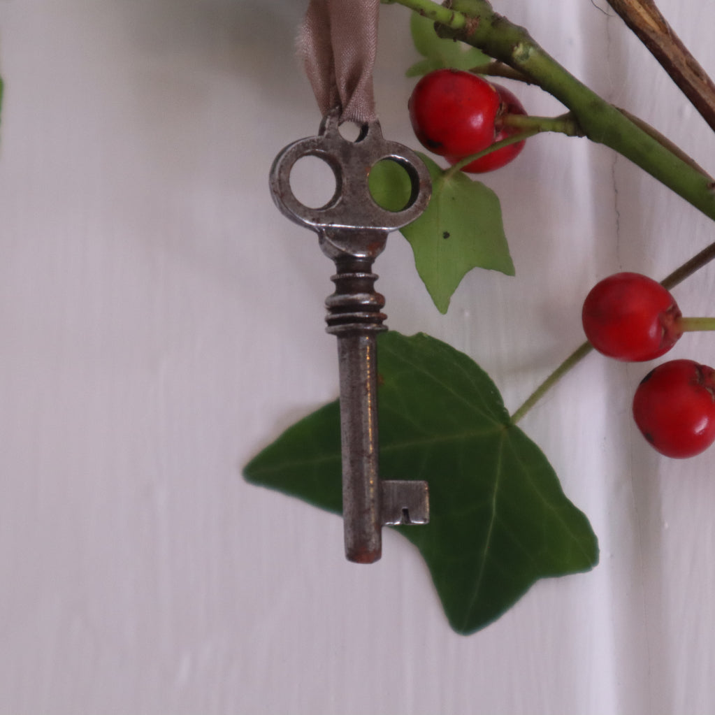 Bramble and fox, antique key, vintage key, uk, hygge gifts, hygge shop, staffordshire