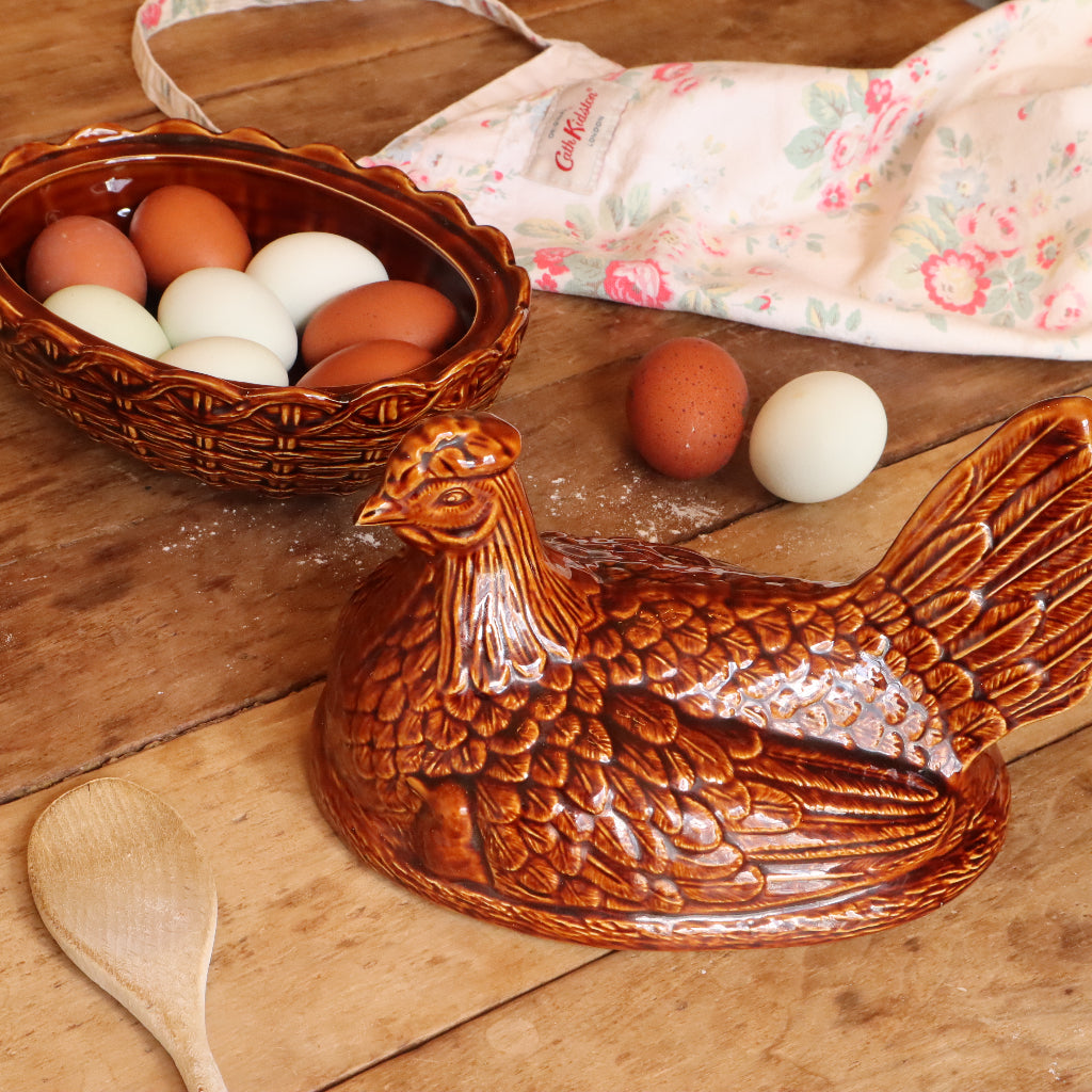 1970s Portmeirion Hen Egg Basket – Bramble & Fox®