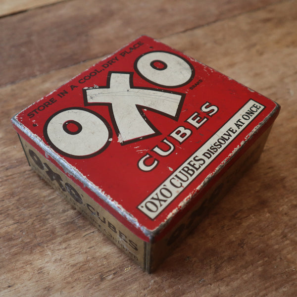 Oxo cubes tin; Oxo Ltd; 1930-1970; 10385/11